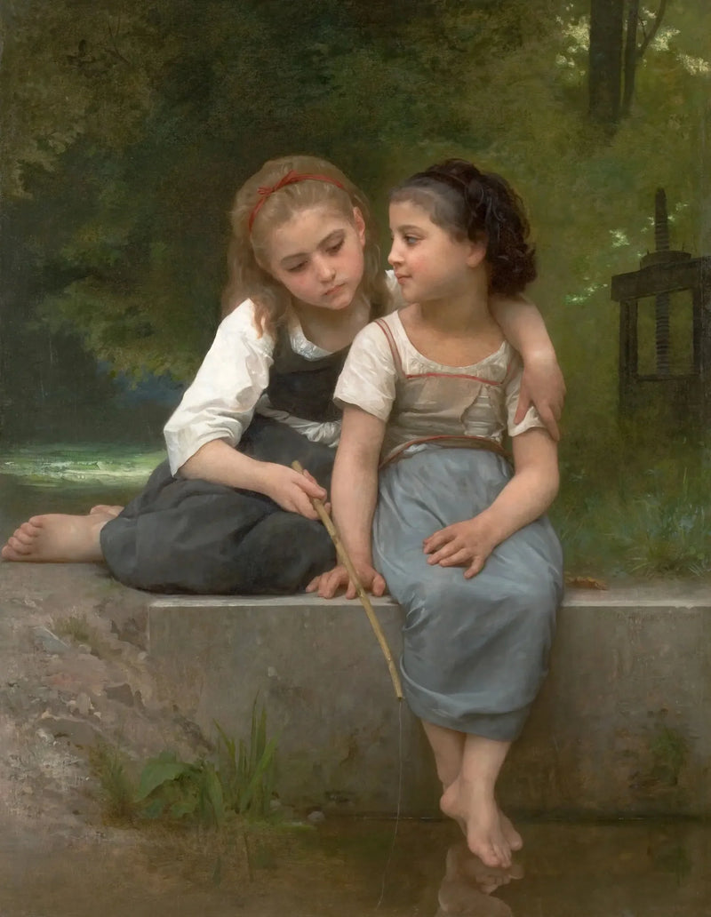 Pesca de ranas - Bouguereau