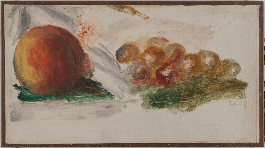 Pescado y uvas - Pierre-Auguste Renoir
