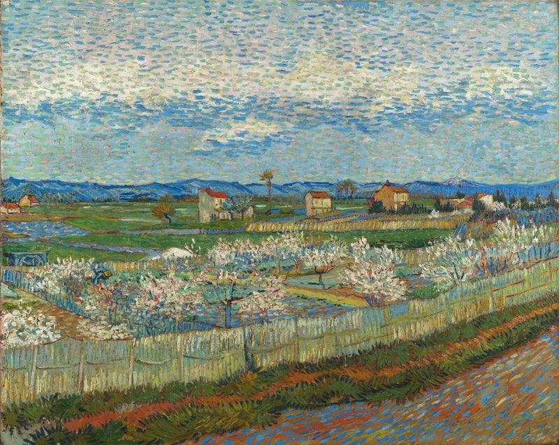 Duraznos en flor - Vincent van Gogh