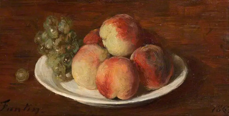 Duraznos y uvas - Henri Fantin-Latour
