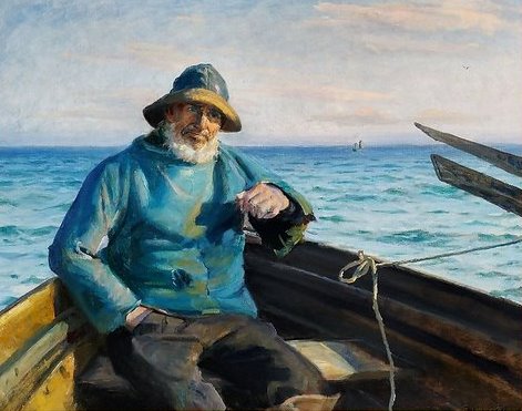 Pescador de Skagen - Michael Peter Ancher