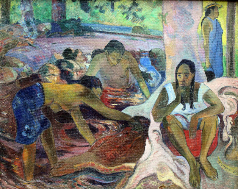 Pescadoras Tahitianas - Paul Gauguin