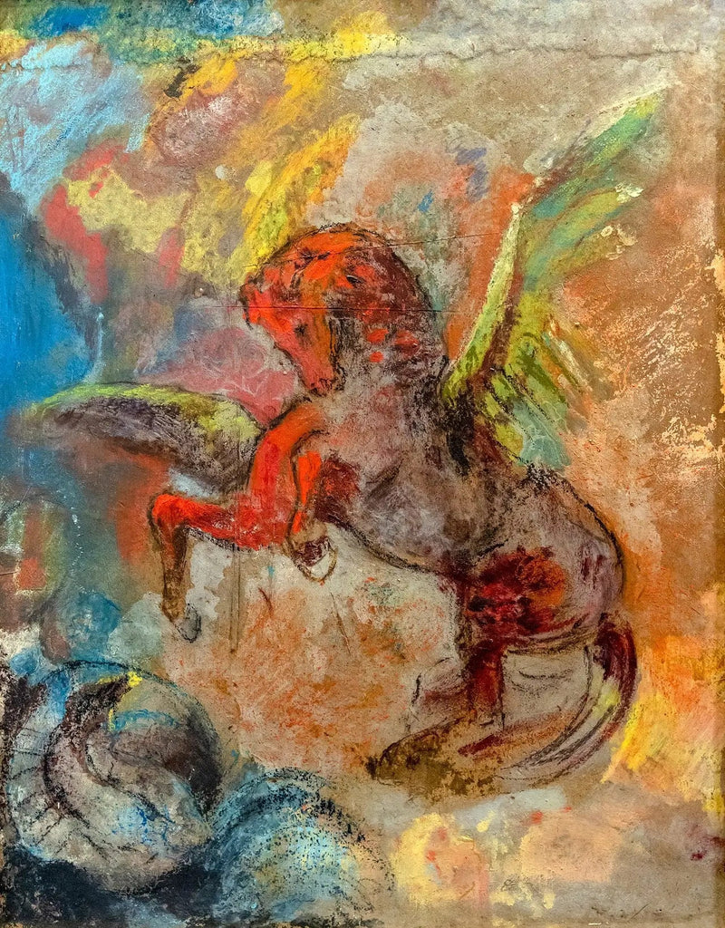 Pegaso y la Hidra - Odilon Redon