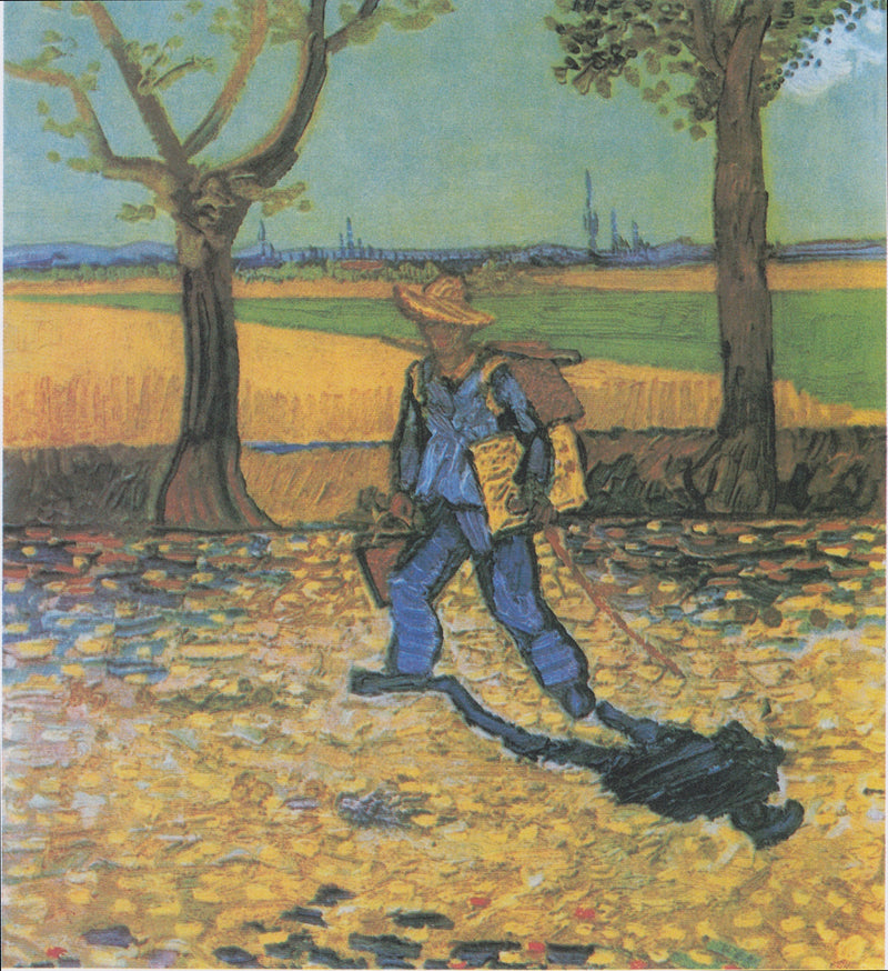 El pintor en camino al trabajo - Vincent van Gogh
