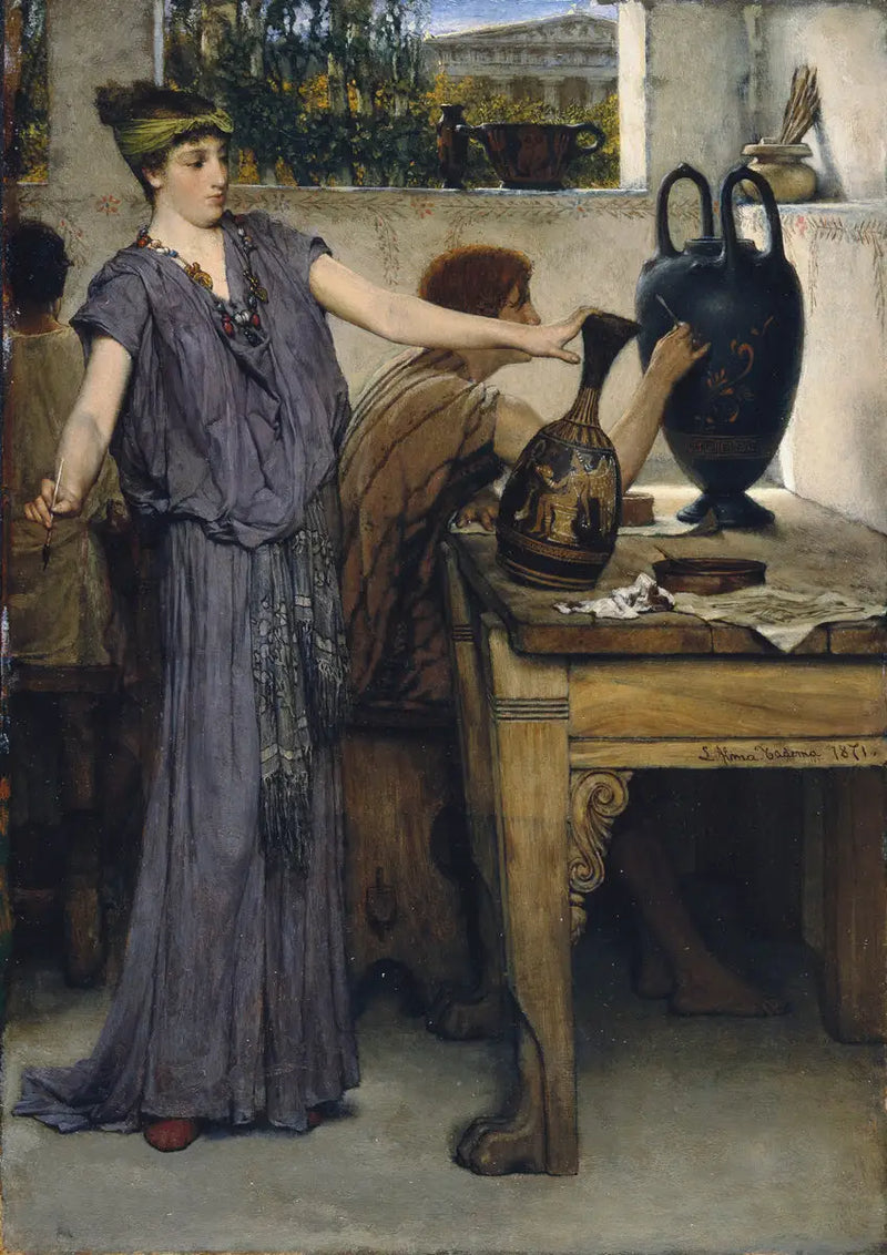 Pintores de jarrones etruscos - Lawrence Alma-Tadema