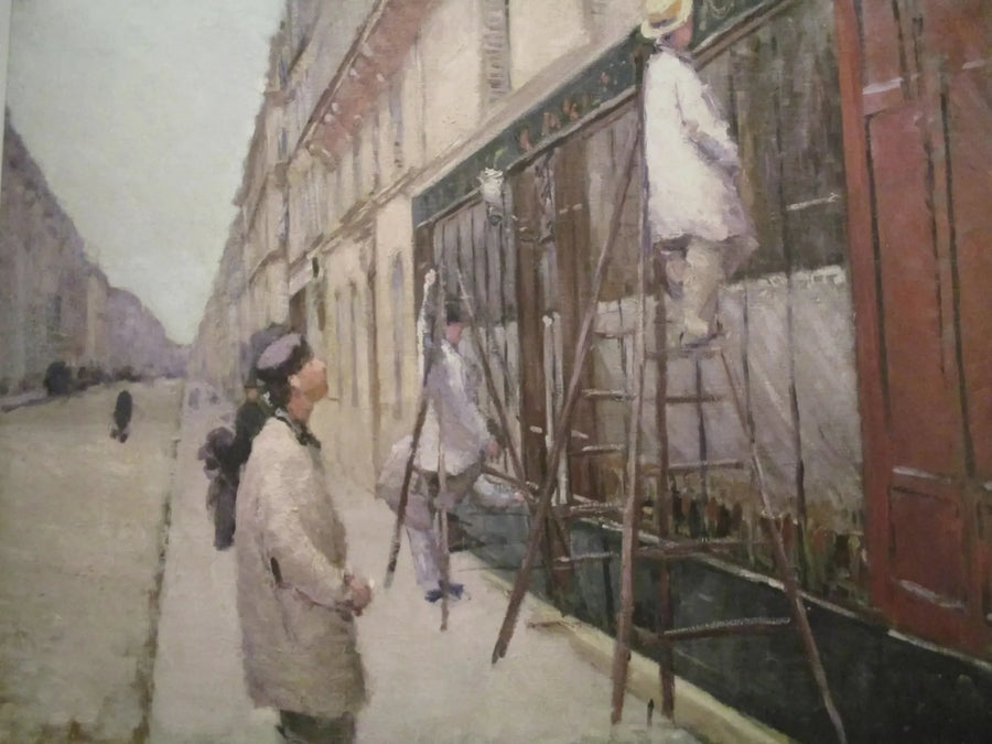 Pintores de edificios - Gustave Caillebotte