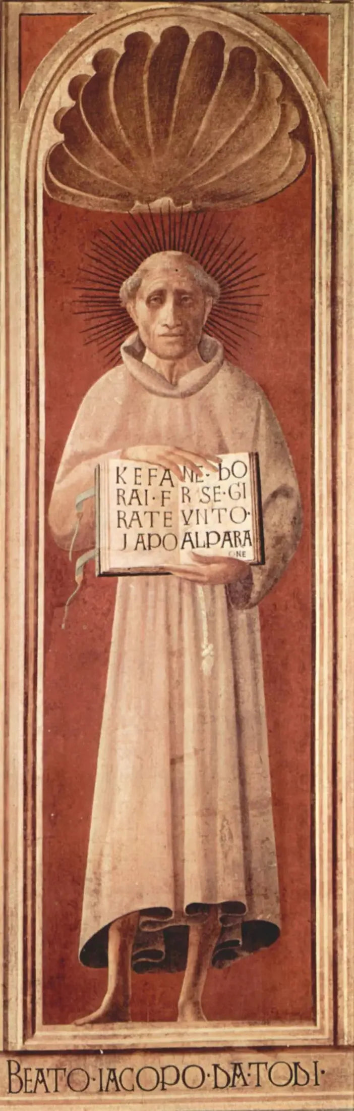 Pintura de Jacopone da Todi - Paolo Uccello