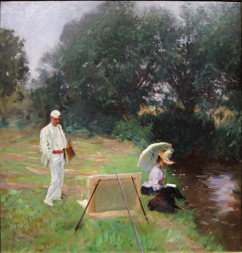 Pintura del búnker de Dennis Miller en Calcot - John Singer Sargent