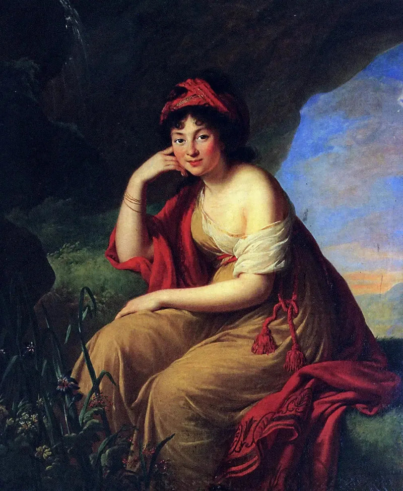 Pelagia Sapieha nacida Potocka - Élisabeth Vigeé Le Brun