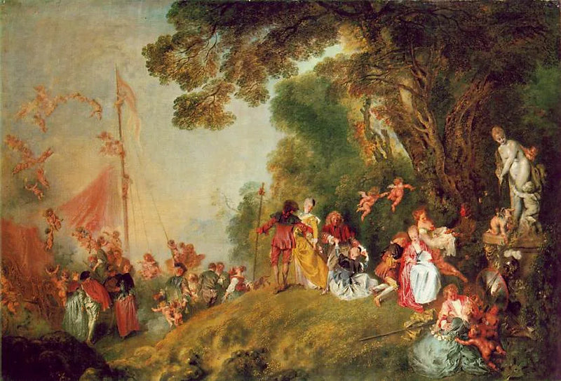 Peregrinación a la isla de Citeres - Antoine Watteau