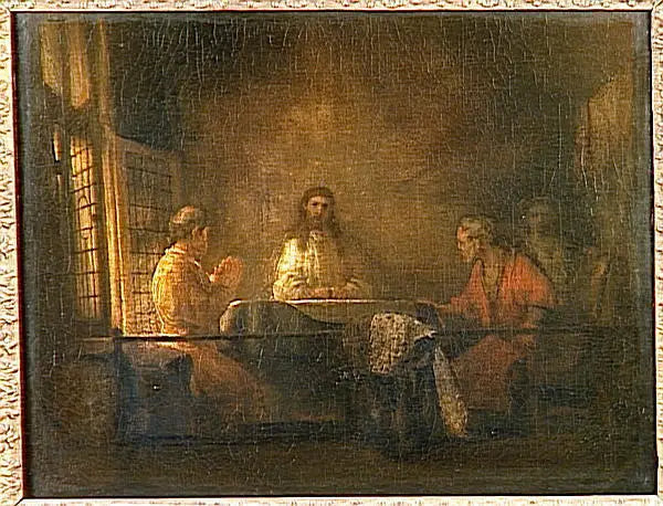 Peregrinos de Emaús - Rembrandt