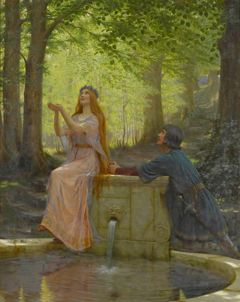 Pelléas y Mélisande - Edmund Blair Leighton
