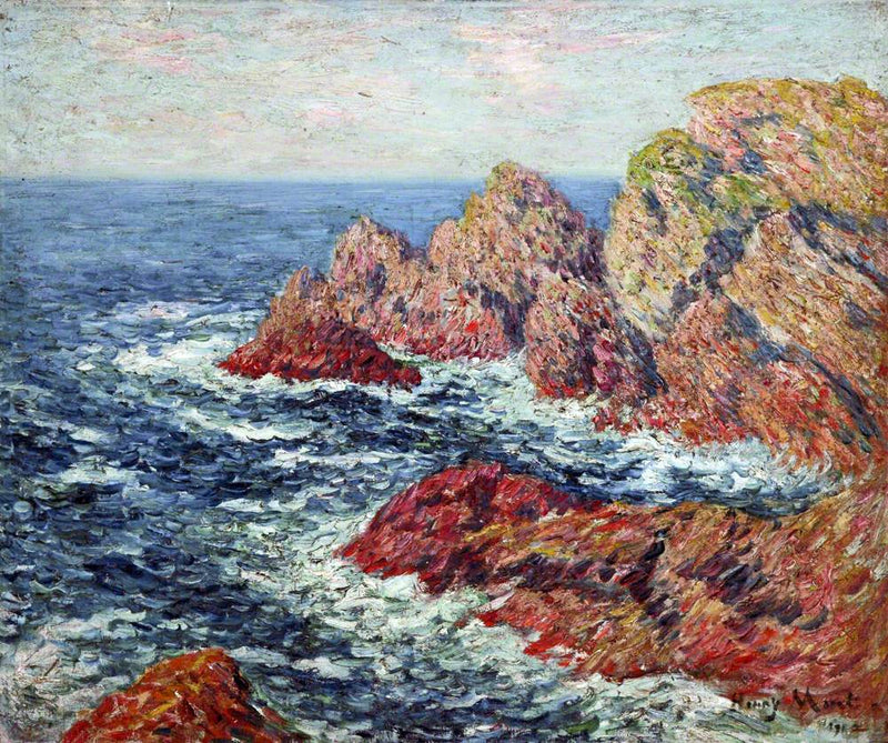 Pen Men, Isla de Groix, Bretaña, Francia - Henry Moret