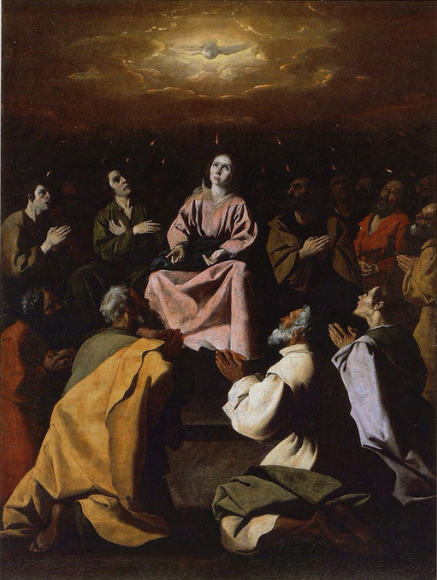 Pentecostés - Francisco de Zurbarán
