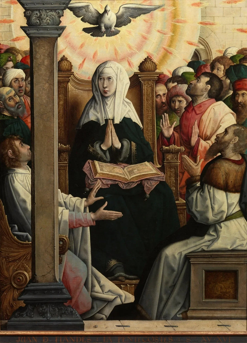 Pentecostés - Juan de Flandes