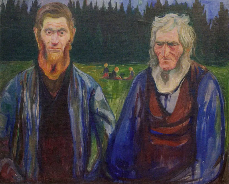 Padre e Hijo - Edvard Munch