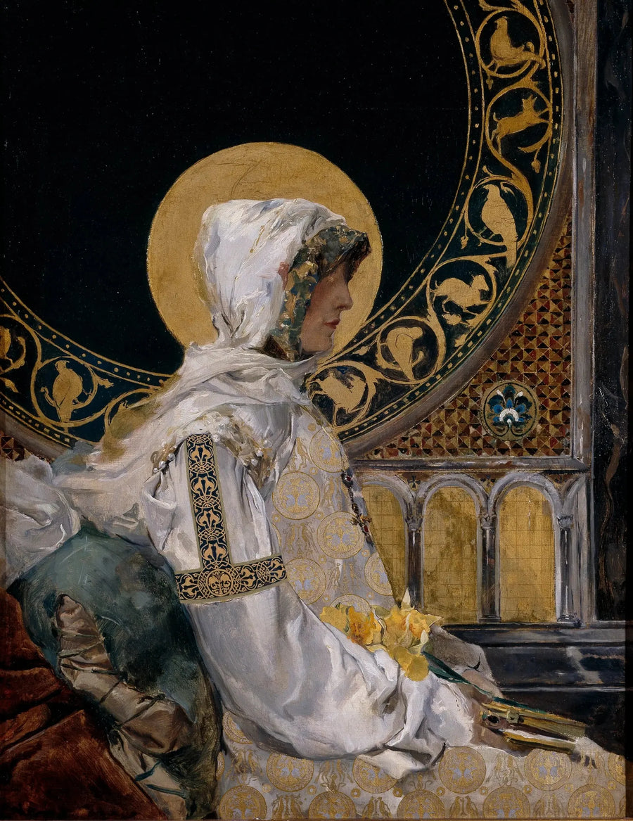 Papá Noel en oración - Joaquín Sorolla