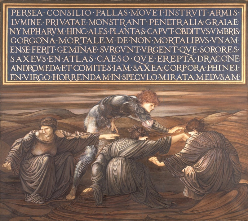 Pérès y los Grées - Edward Burne-Jones