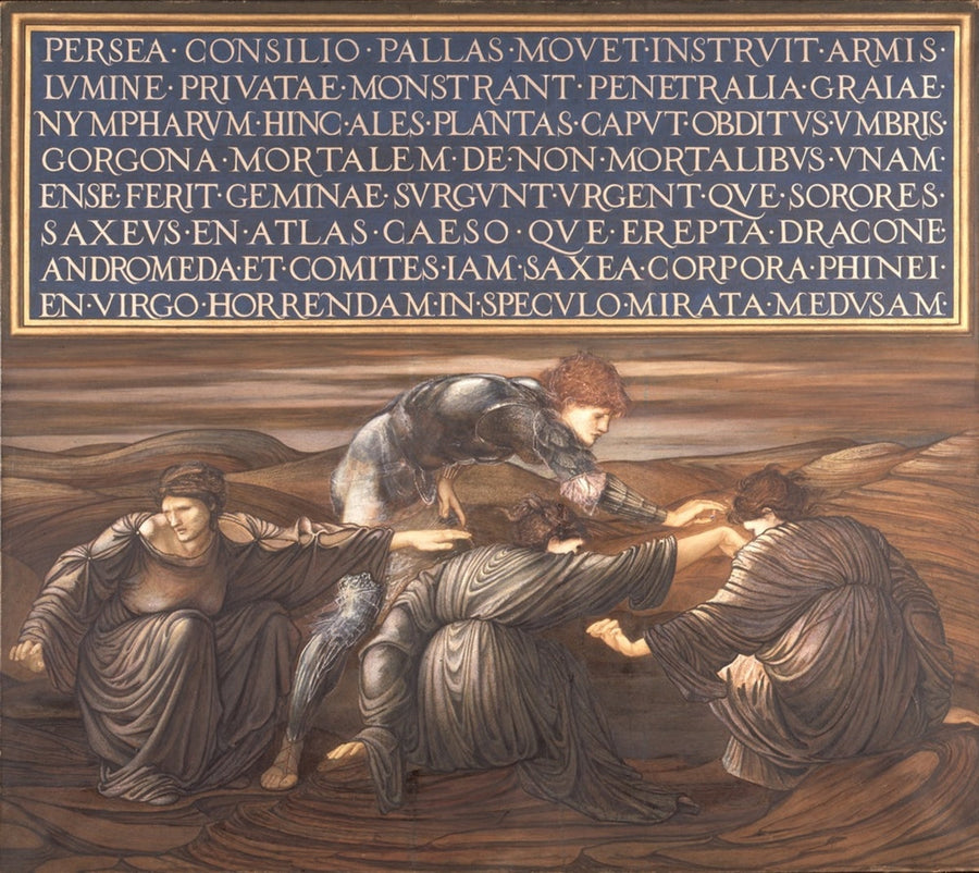 Pérès y los Grées - Edward Burne-Jones