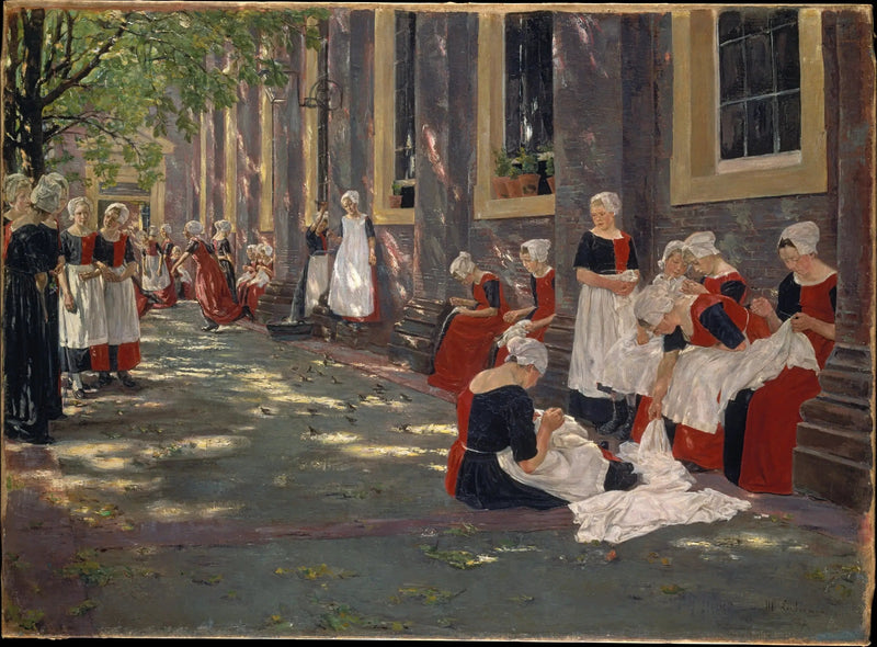 Período gratuito en el orfanato de Ámsterdam - Max Liebermann