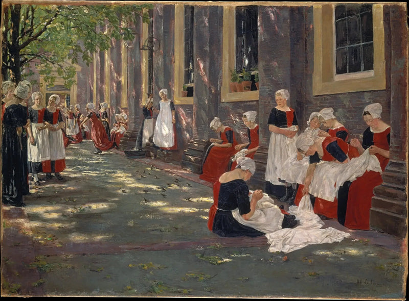 Período gratuito en el orfanato de Ámsterdam - Max Liebermann