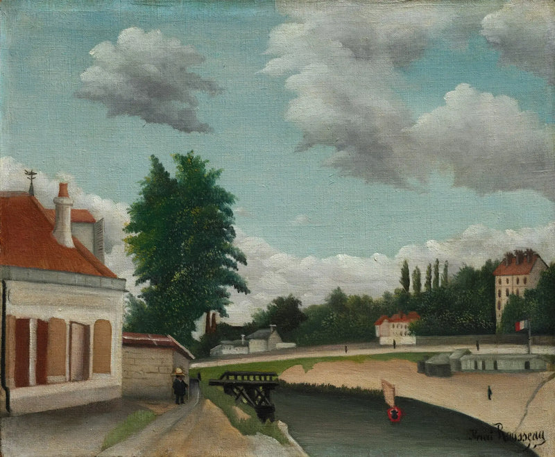 periferia de París - Henri Rousseau