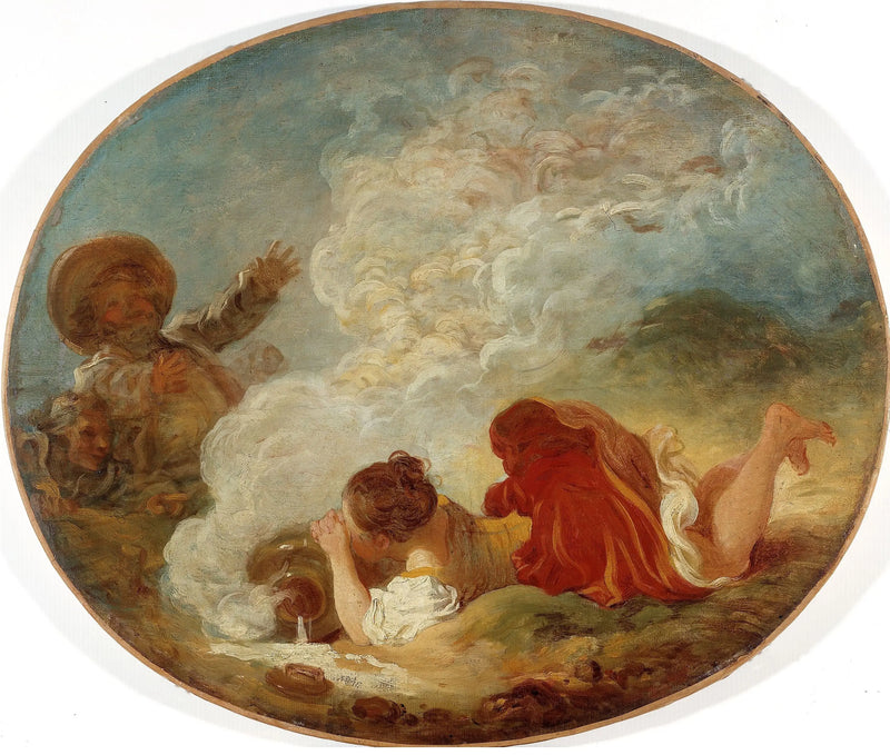 Perrette y la olla con leche - Jean-Honoré Fragonard