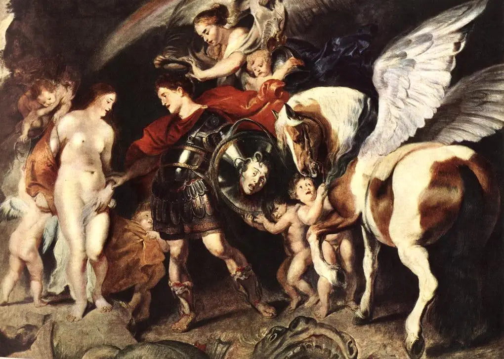 Persée couronné - Peter Paul Rubens image 1 reproduction artisanale de tableau