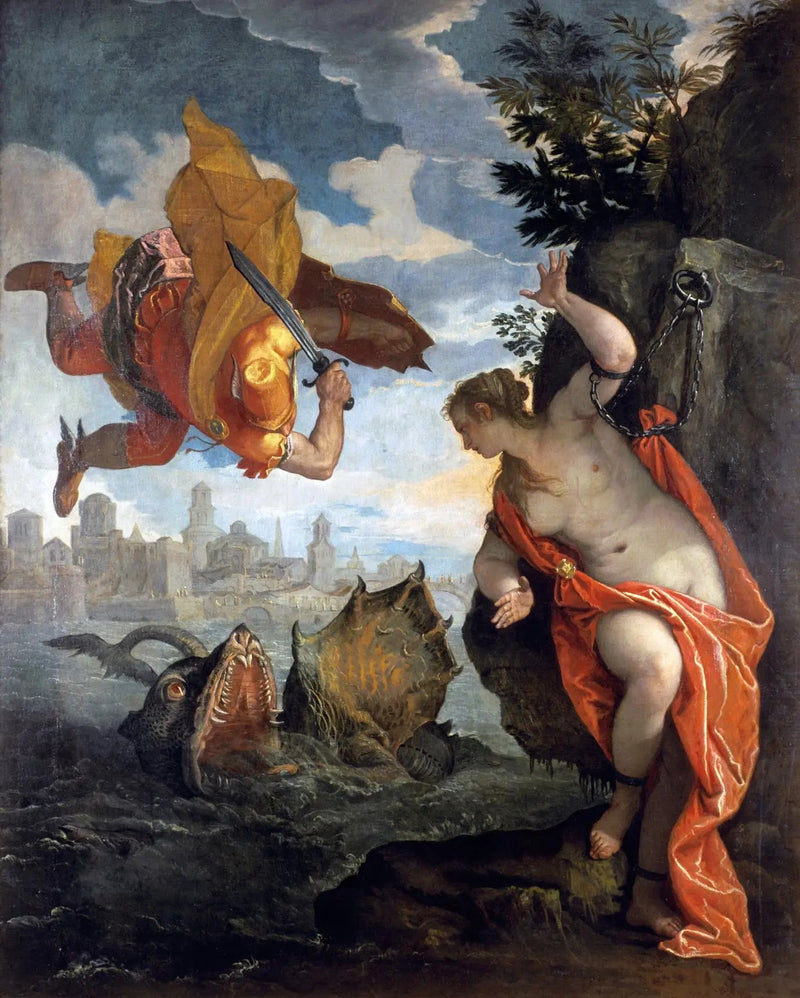 Perséus liberando a Andrómeda - Paul Véronèse