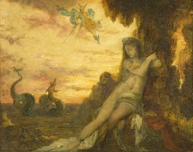 Perséfone y Andrómeda - Gustave Moreau