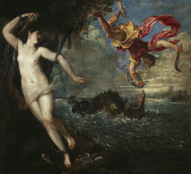Perséfone y Andrómeda - Tiziano