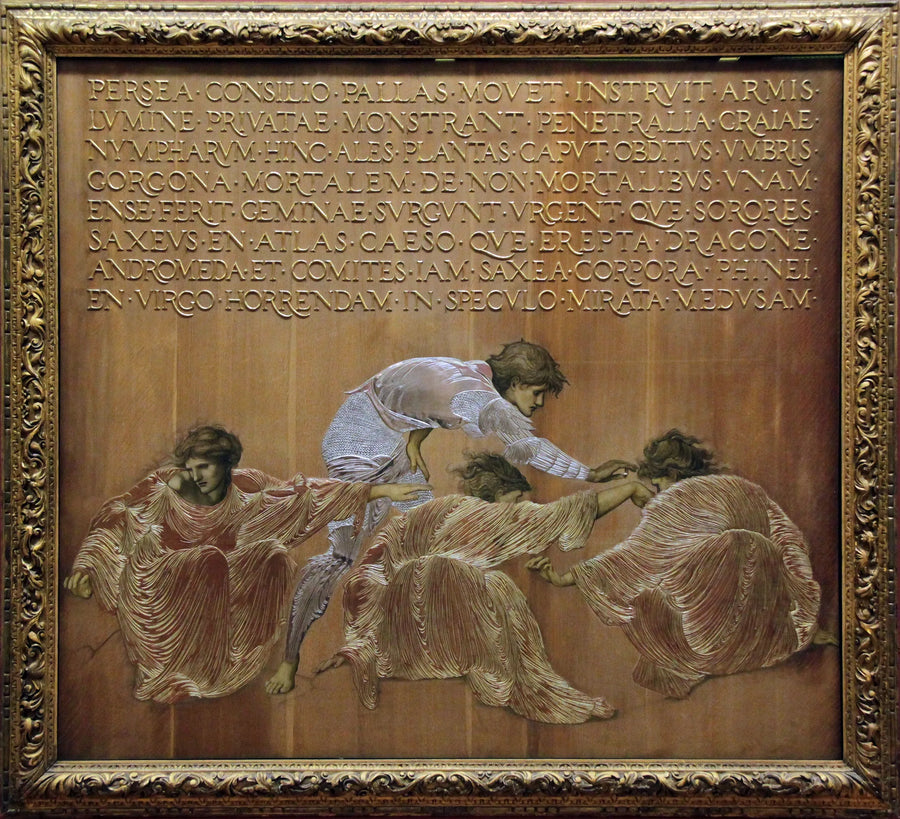 Persée y las Grietas - Edward Burne-Jones