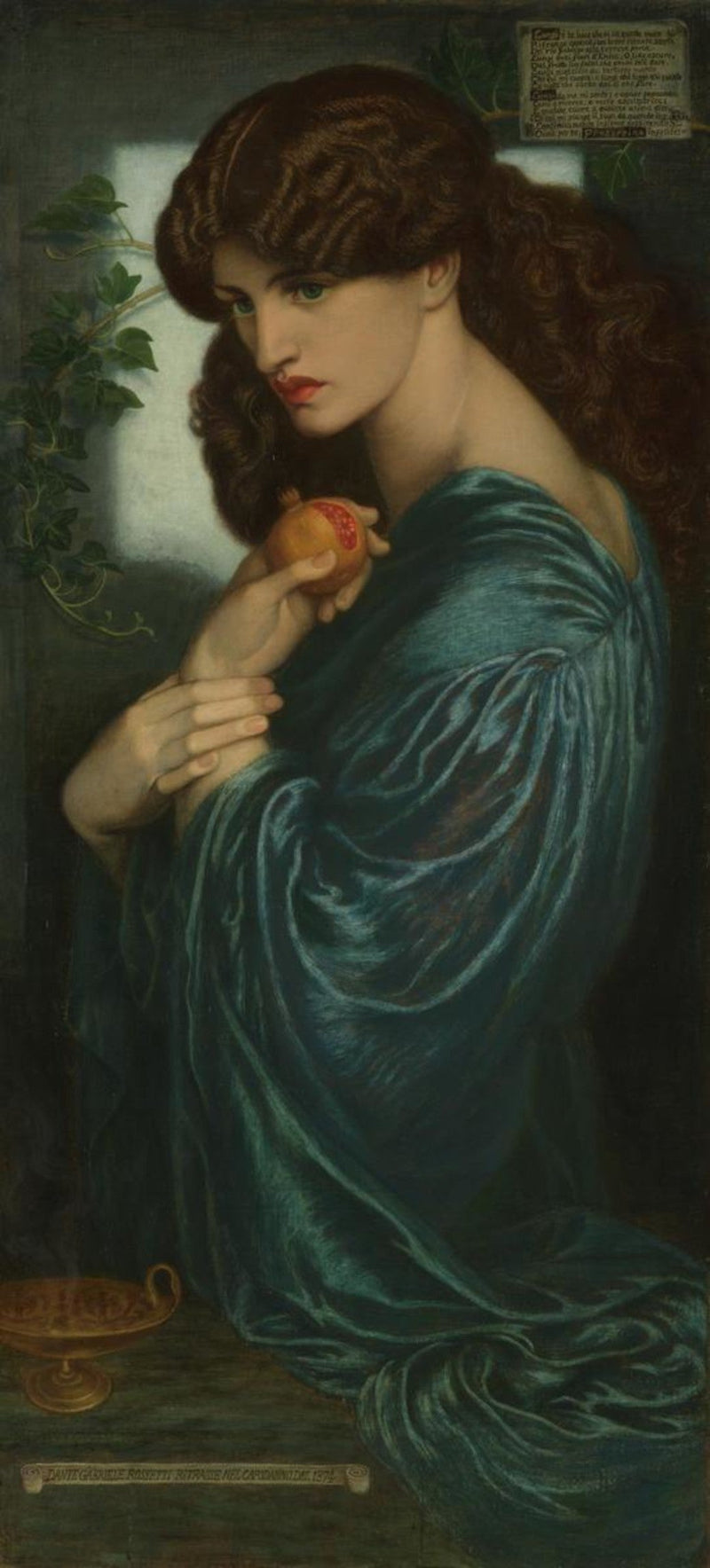 Perséfone - Dante Gabriel Rossetti
