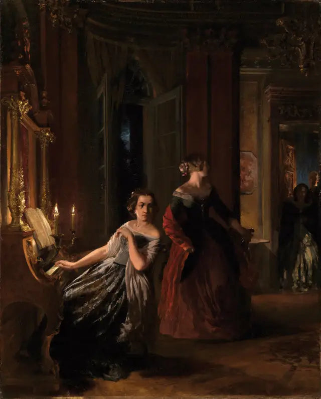 Perturbación - Adolph von Menzel