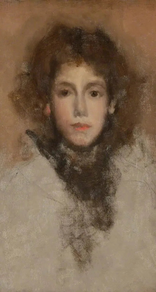 Pequeño brote de enebro (Lizzie Willis) - James Abbott McNeill Whistler