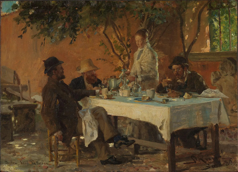 Desayuno en Sora - Peder Severin Krøyer