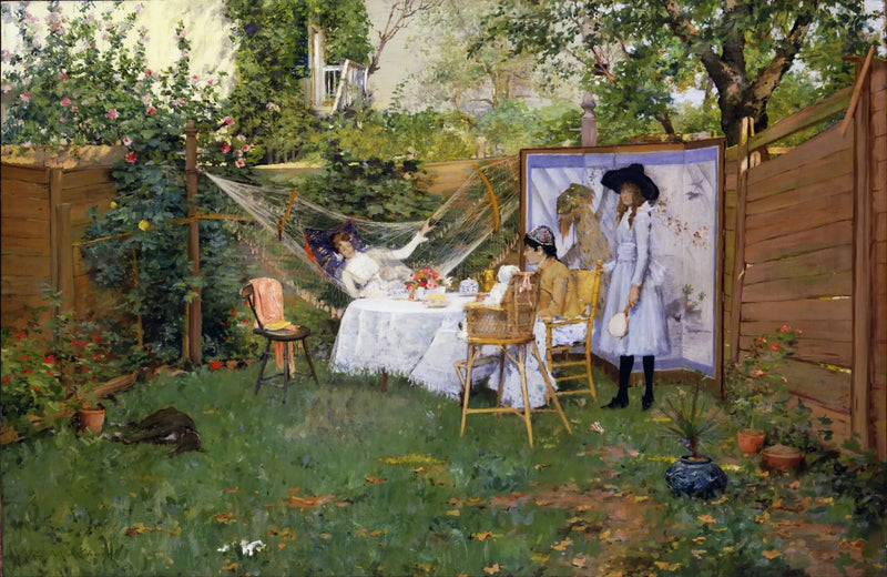 Desayuno al aire libre - William Merritt Chase