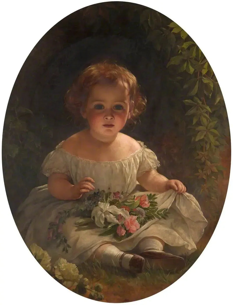 Pequeño Florista - Thomas Francis Dicksee