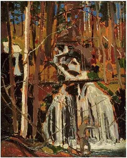Pequeño lago Cauchon - Tom Thomson