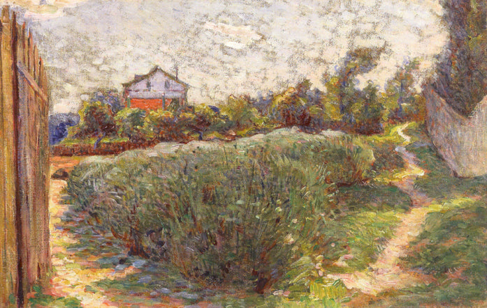 Pequeño paisaje con casa - Marie Bracquemond