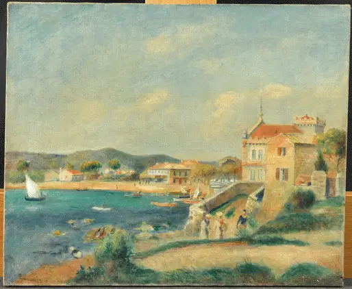Pequeño puerto - Pierre-Auguste Renoir