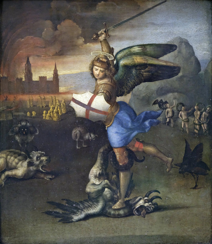 Le Petit Saint Michel, hacia 1503-1505 - Raphaël
