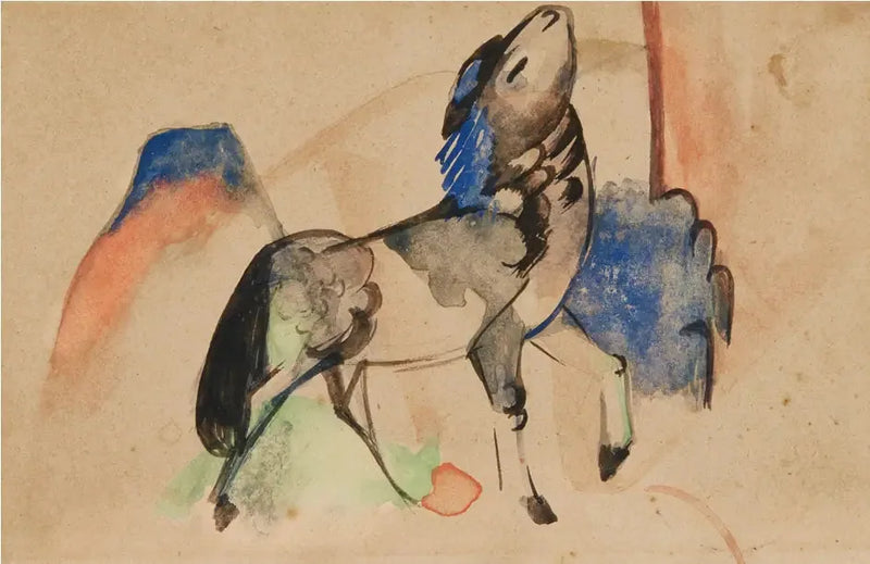 pequeña bestia fabulosa II - Franz Marc