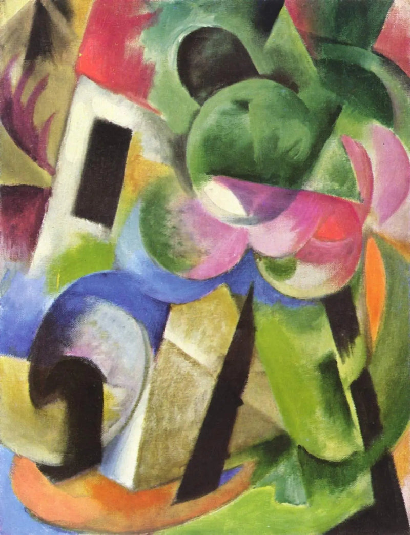 Pequeña composición II - Franz Marc