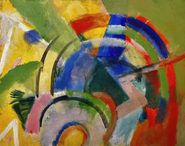 Pequeña composición IV - Franz Marc