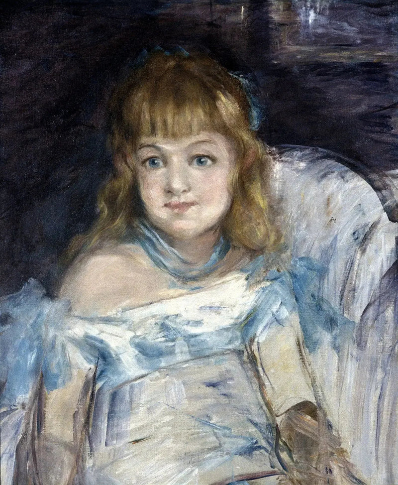 Niña pequeña en un sillón - Édouard Manet