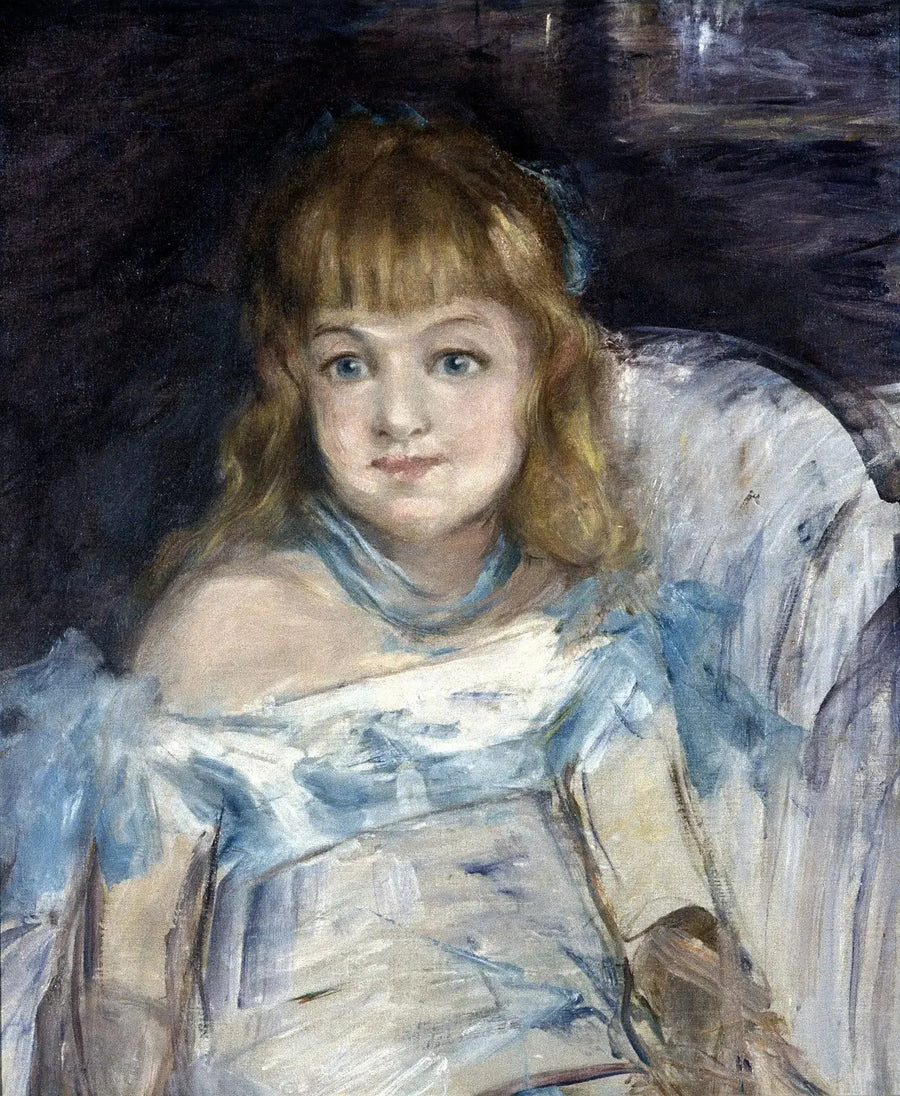 Niña pequeña en un sillón - Édouard Manet