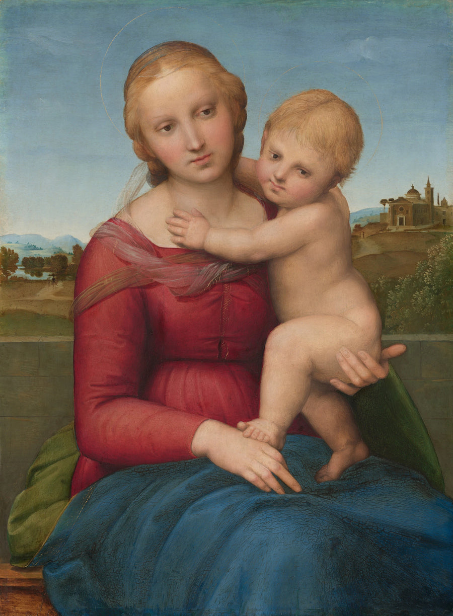 Pequeña Cowper Madonna, alrededor de 1505 - Raphaël