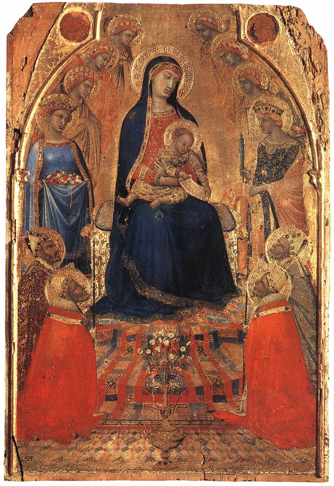Pequeña Maestà - Ambrogio Lorenzetti