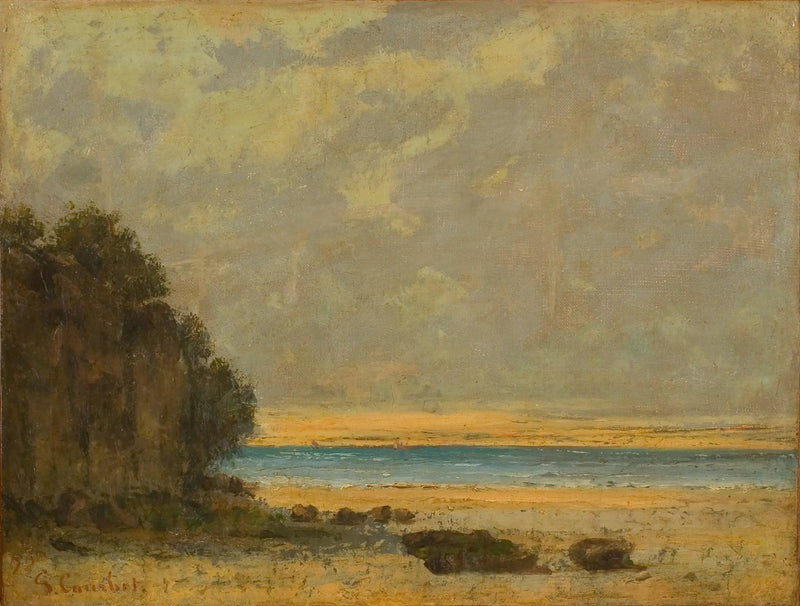 Pequeña marina - Gustave Courbet